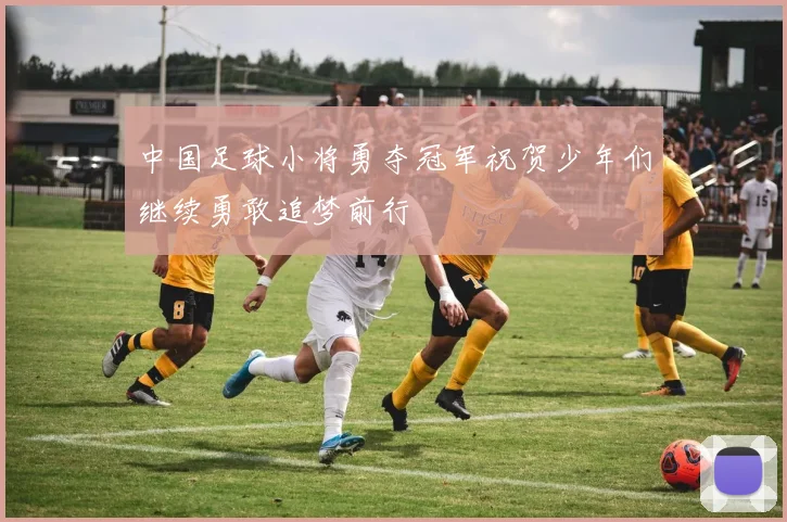 中国足球小将勇夺冠军祝贺少年们继续勇敢追梦前行